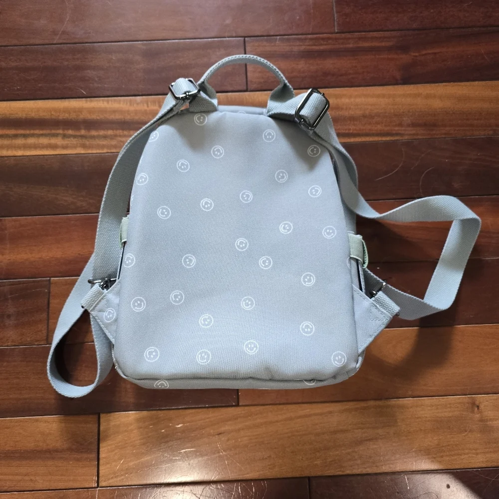Rad Rev Mint Smiley Face Mini Backpack
